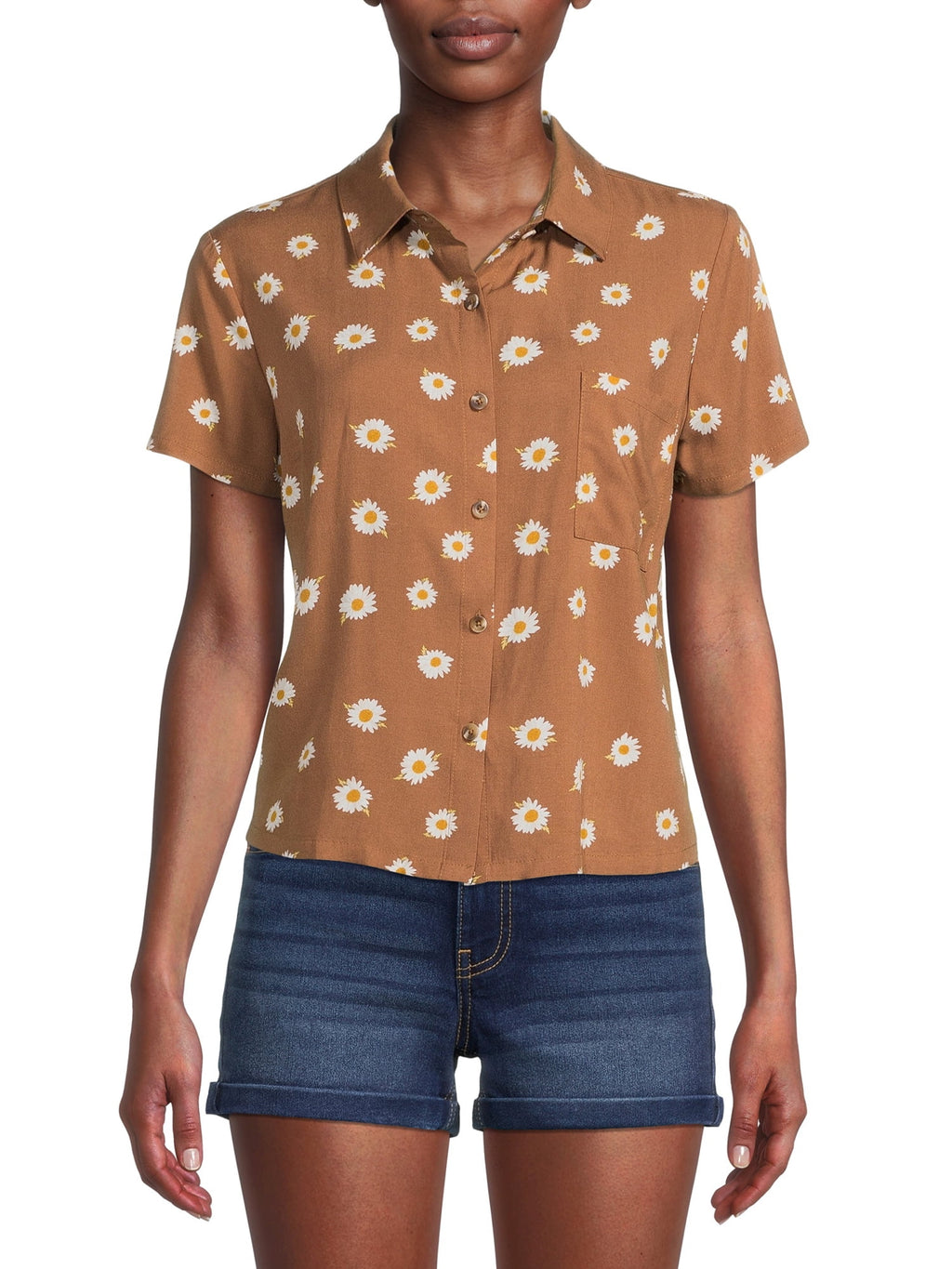 Short Sleeve Button-Down Shirt