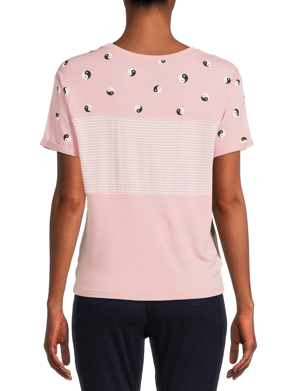 Tie Front Triple Layer T-Shirt