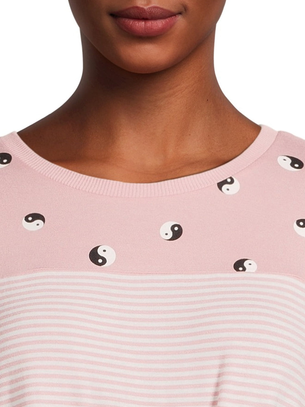 Tie Front Triple Layer T-Shirt