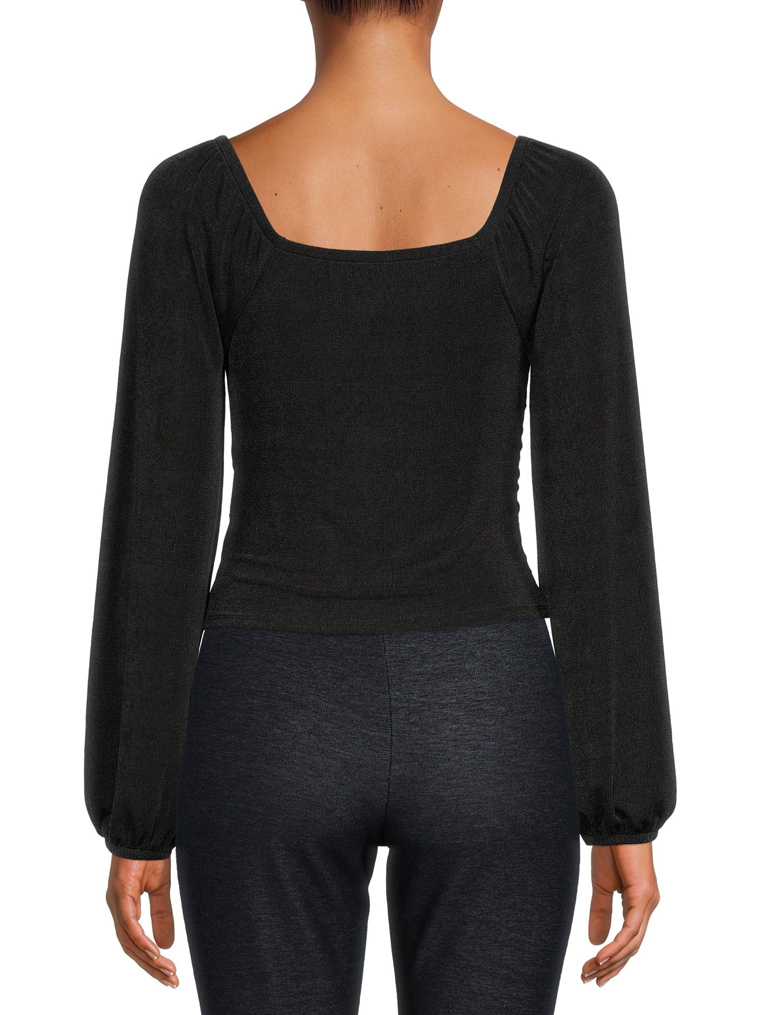 Pleated Peasant Blouse