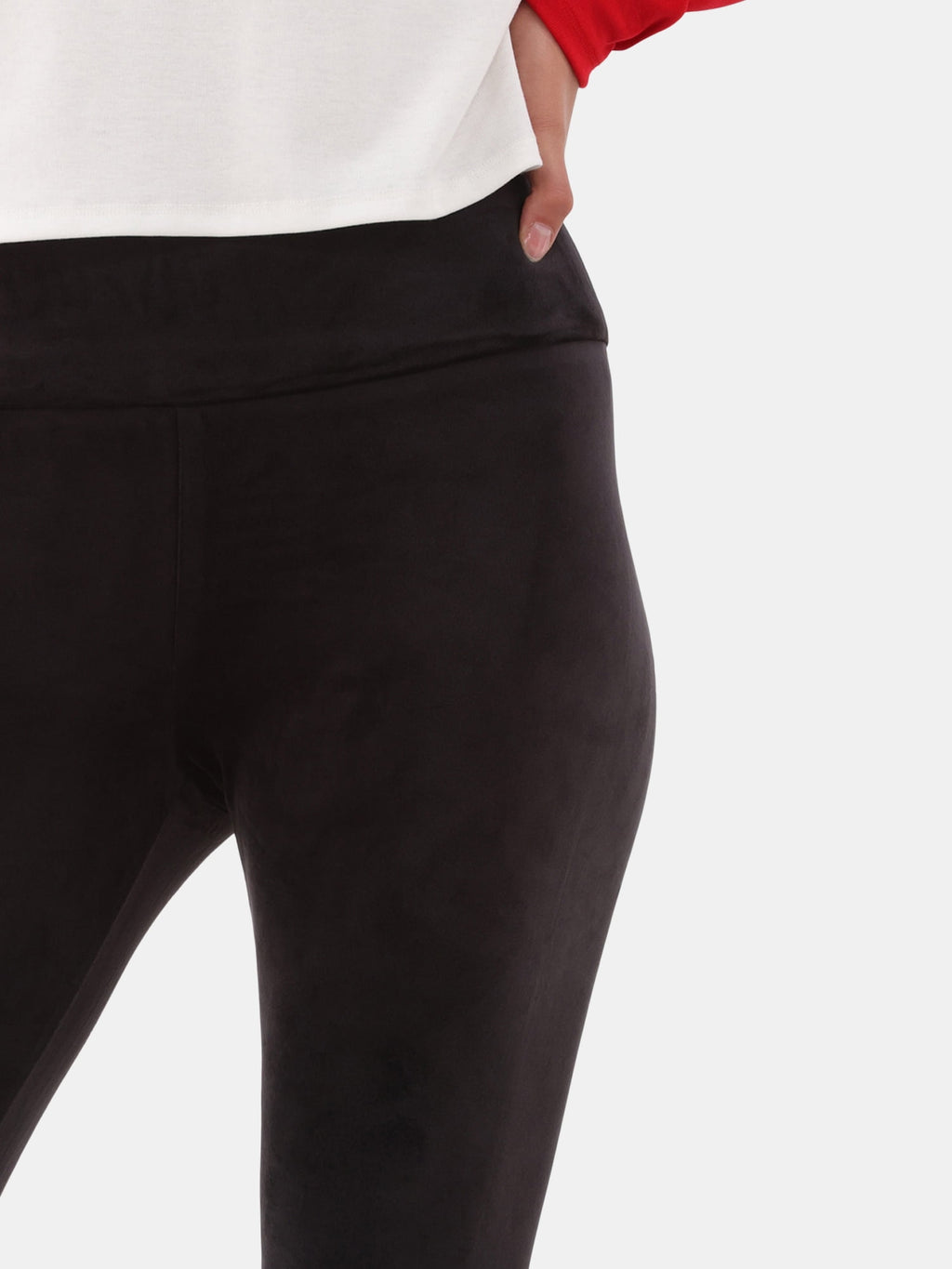 Women's velvet leggings