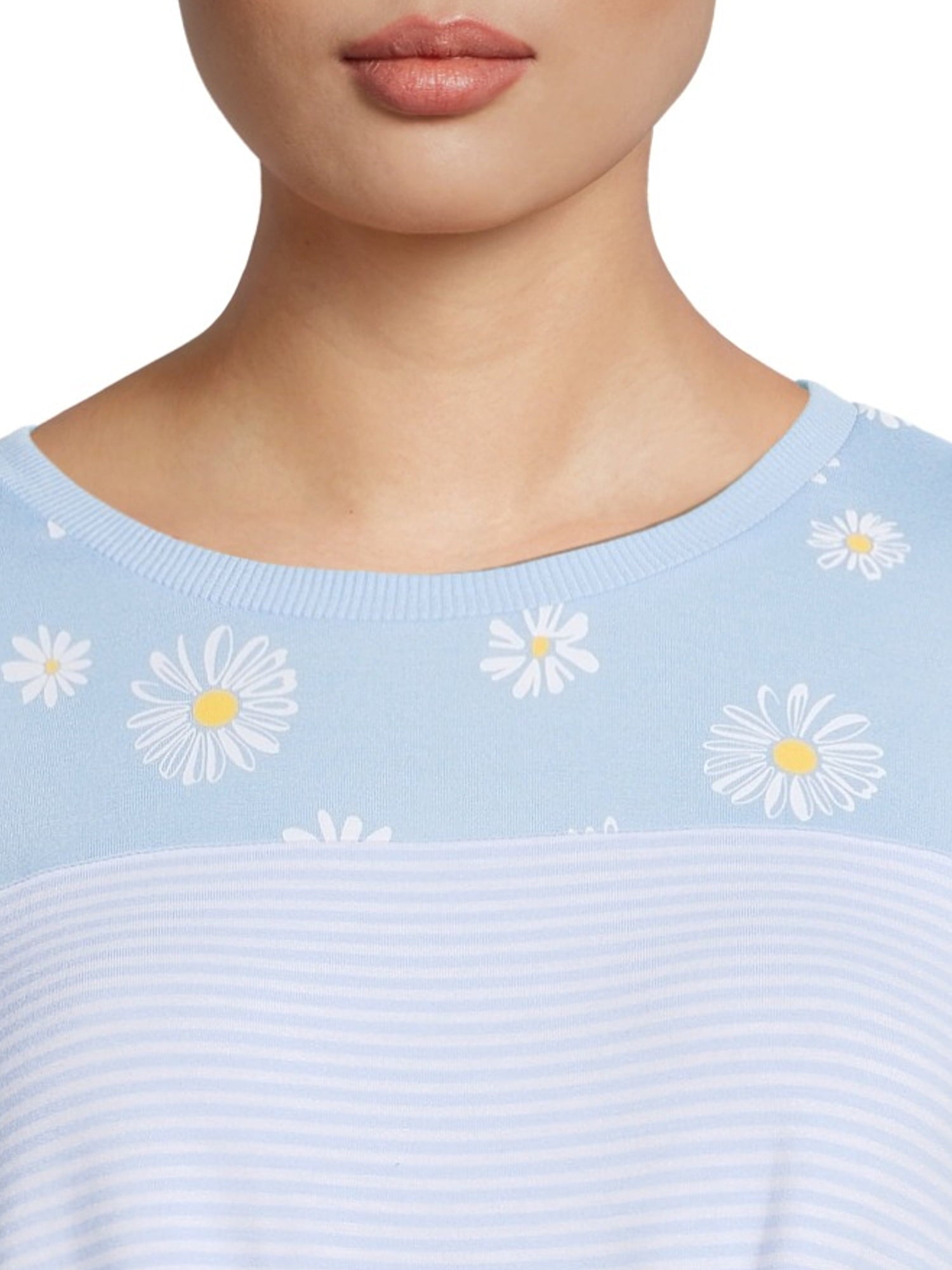 Tie Front Triple Layer T-Shirt