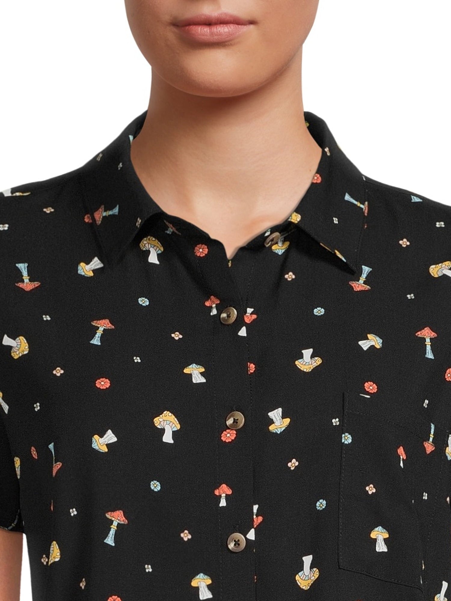 Short Sleeve Button-Down Shirt