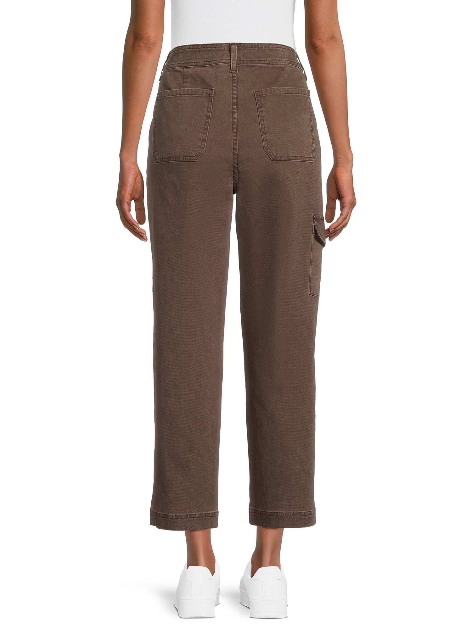 Women's mid waist straight leg pants