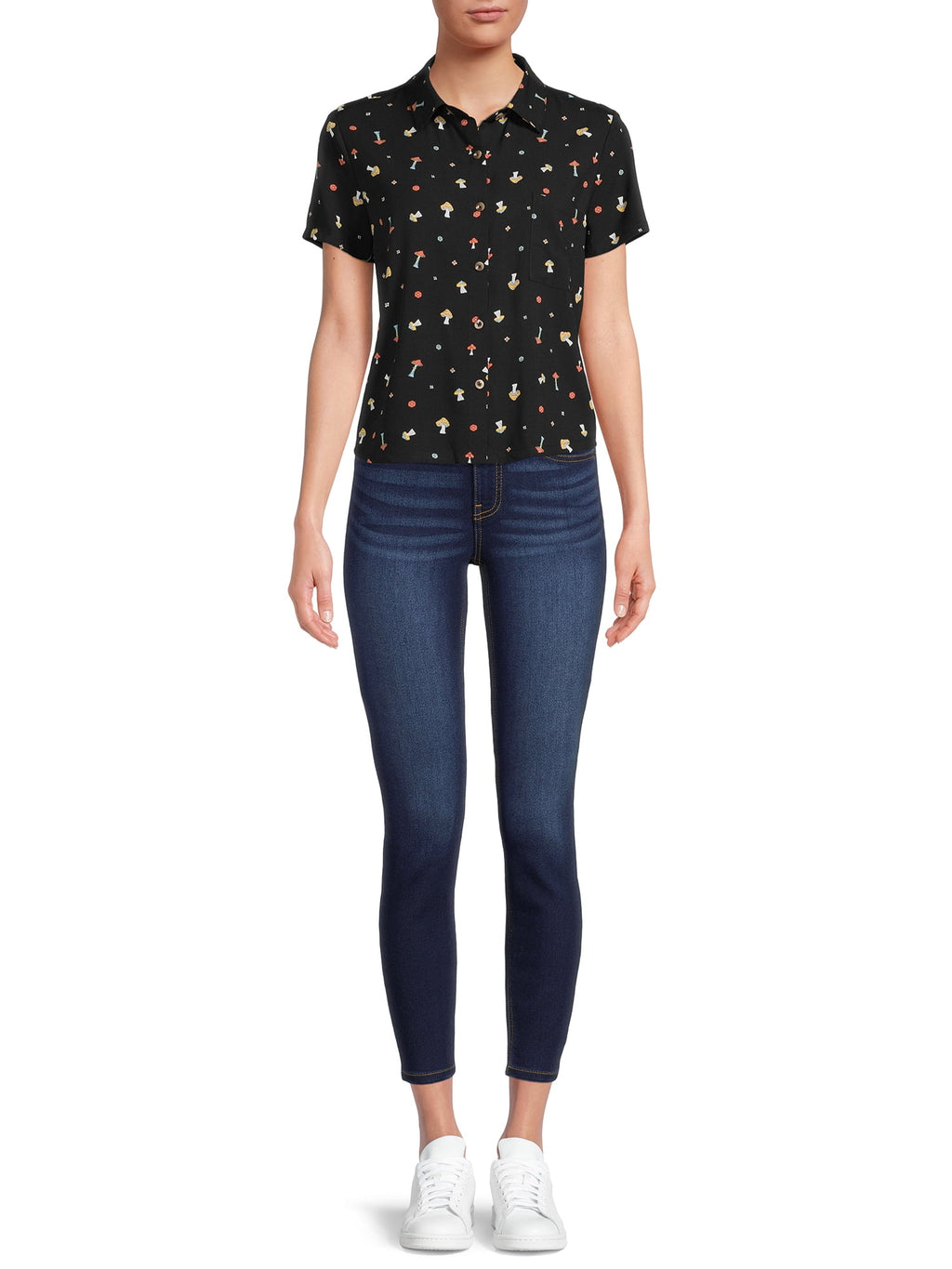 Short Sleeve Button-Down Shirt