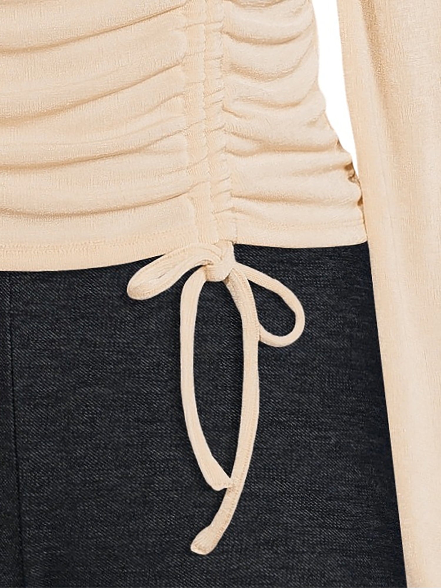 Pleated Peasant Blouse