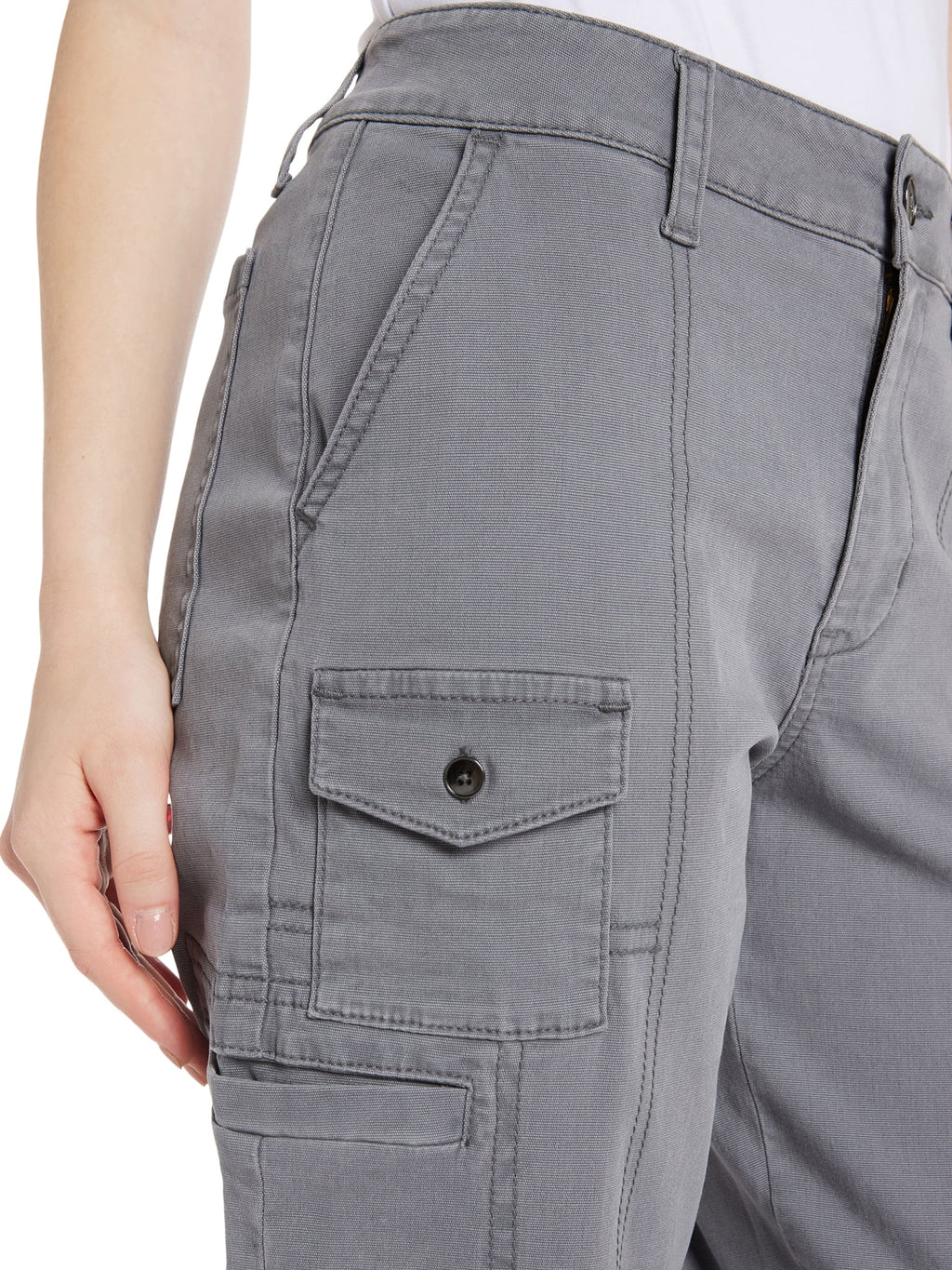 Women's mid waist straight leg pants