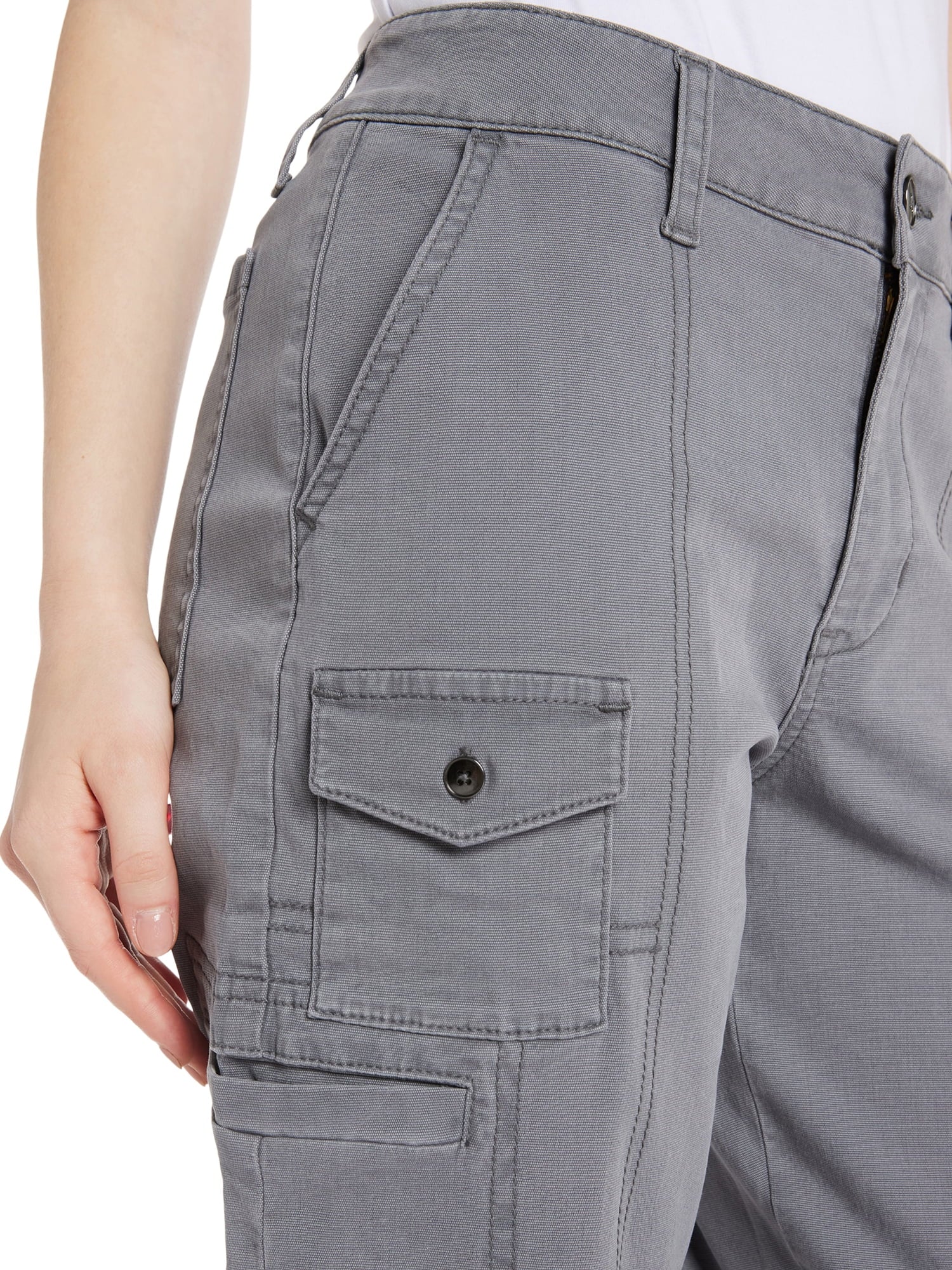 Women's mid waist straight leg pants