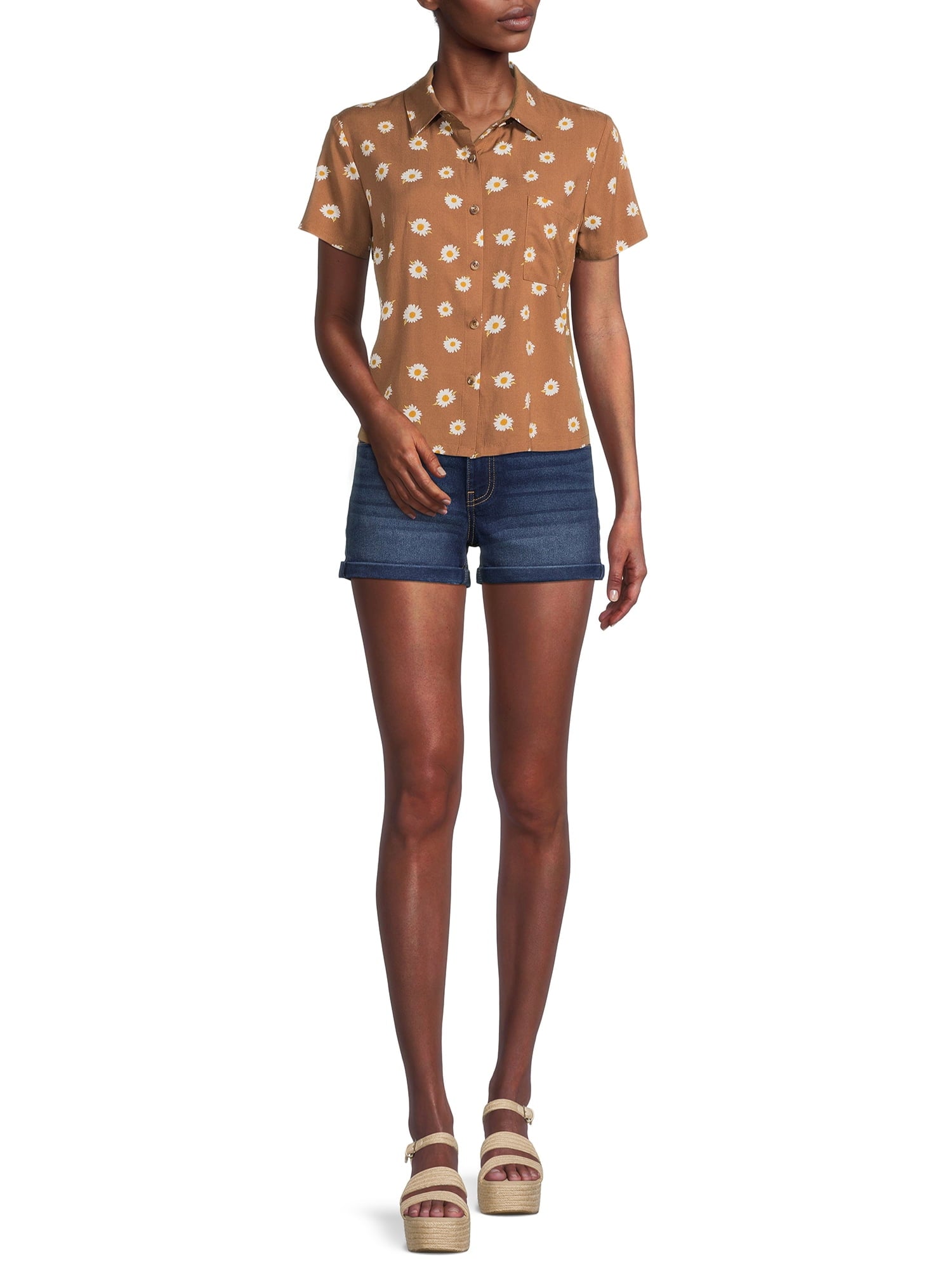 Short Sleeve Button-Down Shirt