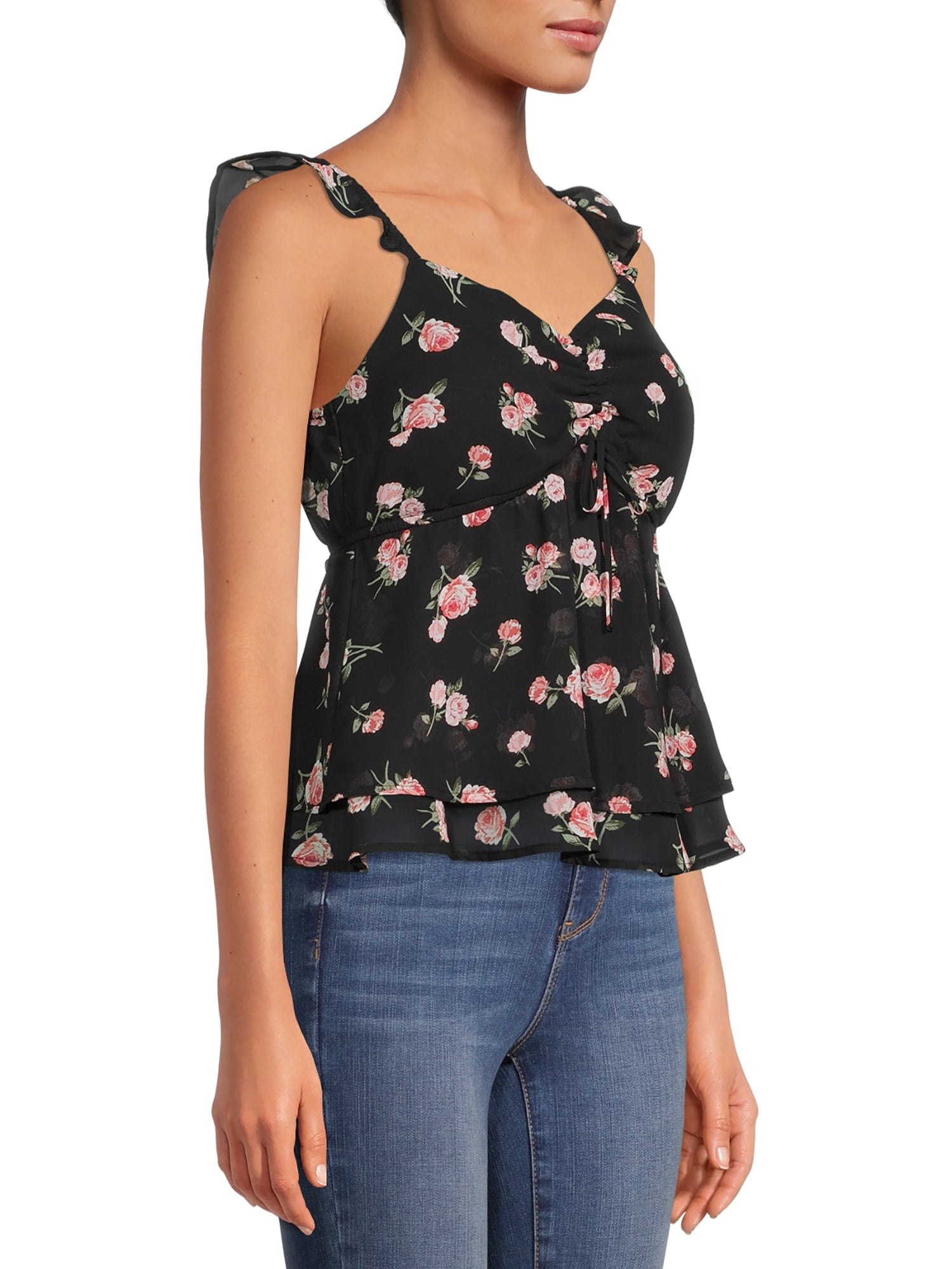 Layered Babydoll Top